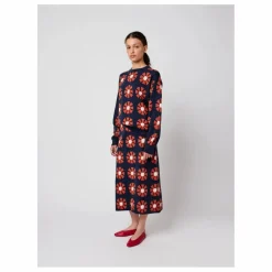 Femme Bobo Choses Pulls, Gilets*Pull Flower Jacquard Coton Bio - Collection Femme |