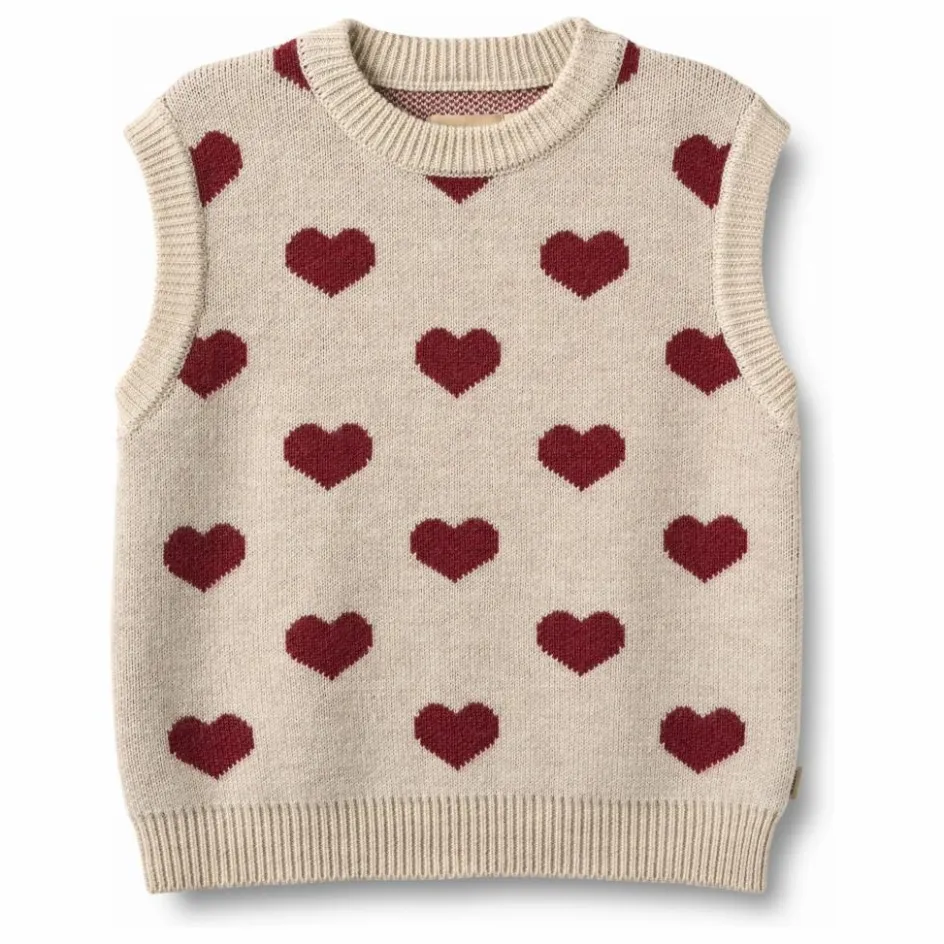 Wheat Pull Gaby Jacquard Laine Mérinos ||Enfant Pulls, Gilets