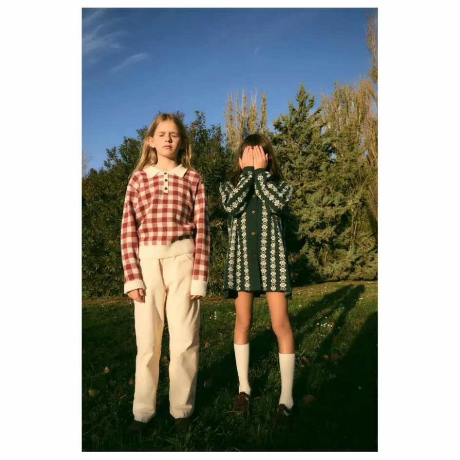 Sale Pull Gingham | Enfant Pulls, Gilets