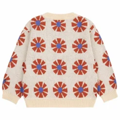 Online Bobo Choses Pull Jacquard Coton Bio | Beige