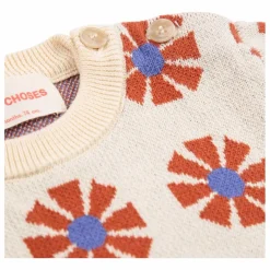 Online Bobo Choses Pull Jacquard Coton Bio | Beige