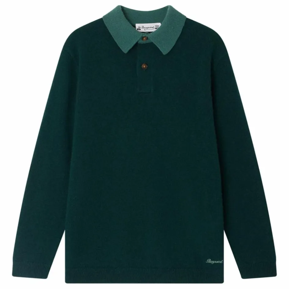 Bonpoint Pull Jameson Cachemire | Vert sapin