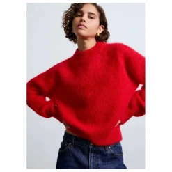 Outlet Surprise Paris Pull Jane Super Kid Mohair | Rouge