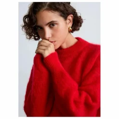 Outlet Surprise Paris Pull Jane Super Kid Mohair | Rouge