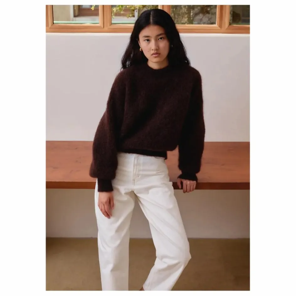 Surprise Paris Pull Jane Super Kid Mohair | Chocolat