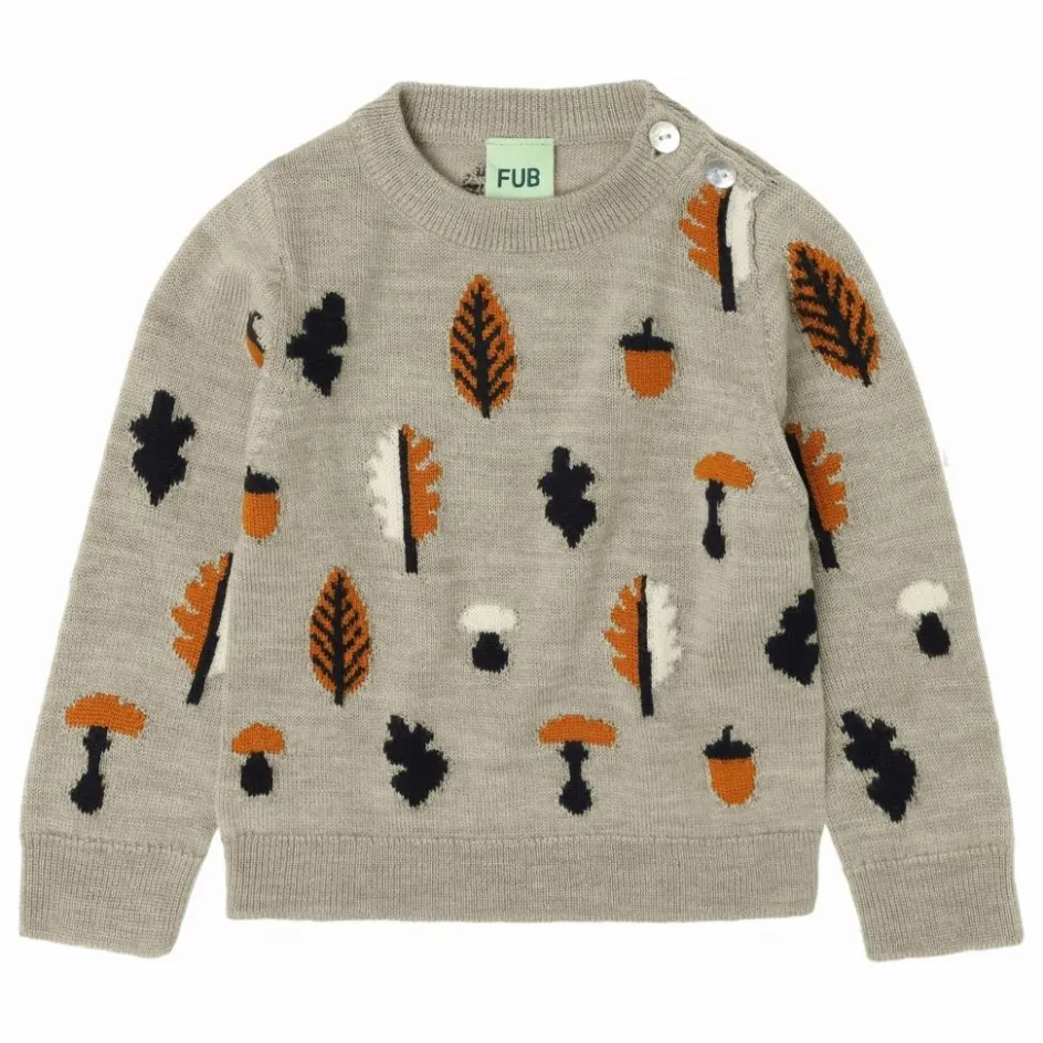 FUB Pulls, Gilets|Pulls, Gilets*Pull Jaquard Laine de Mérinos Bébé |