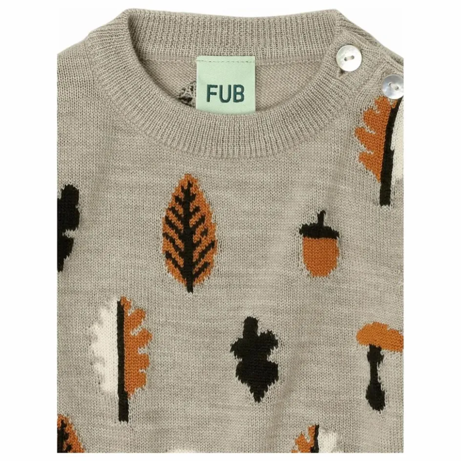FUB Pulls, Gilets|Pulls, Gilets*Pull Jaquard Laine de Mérinos Bébé |