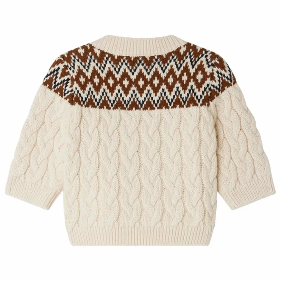 Clearance Bonpoint Pull Joshua Laine | Ecru