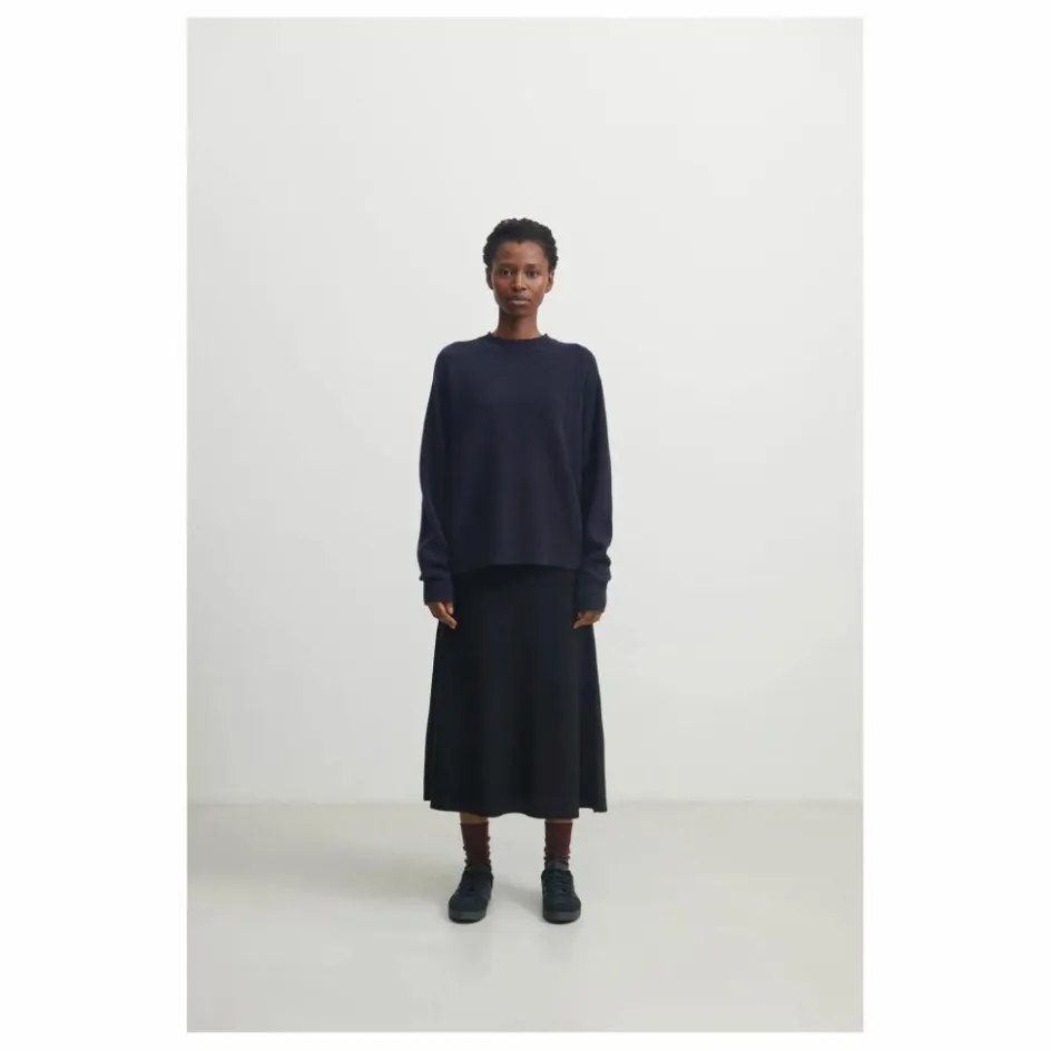 Discount FUB Pull Laine d'Agneau - Collection Femme | Bleu marine