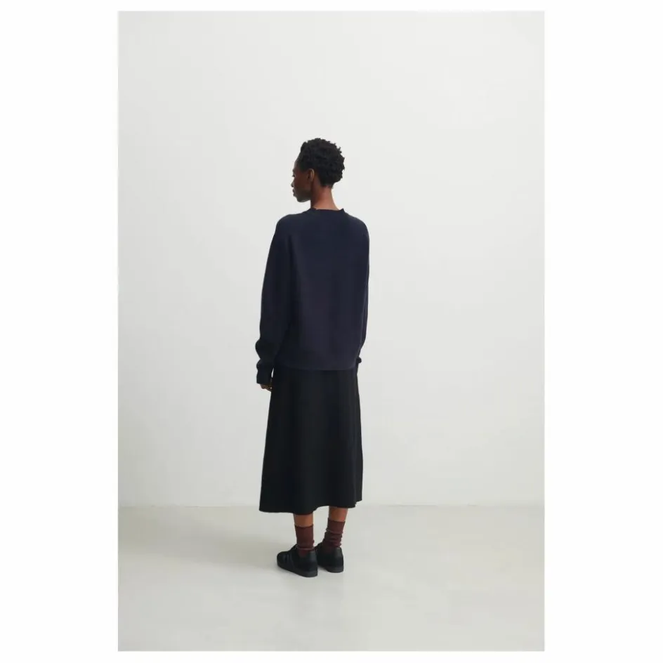Discount FUB Pull Laine d'Agneau - Collection Femme | Bleu marine