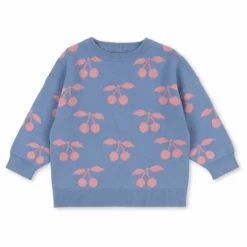 Clearance Pull Lapis Cerises Coton Bio | Enfant Pulls, Gilets|Pulls, Gilets