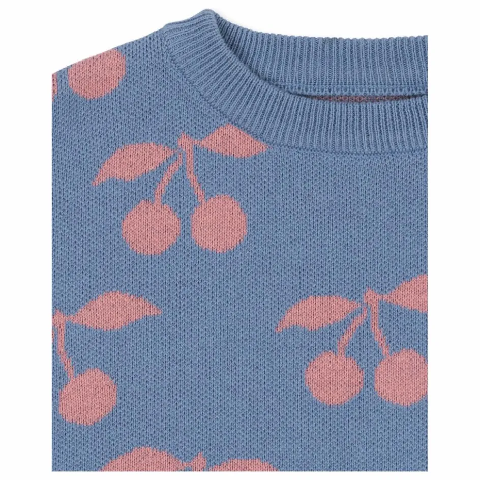 Clearance Pull Lapis Cerises Coton Bio | Enfant Pulls, Gilets|Pulls, Gilets