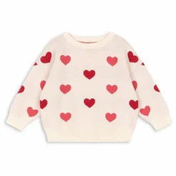 Outlet Pull Lapis Cœurs Coton Bio | Enfant Pulls, Gilets|Pulls, Gilets
