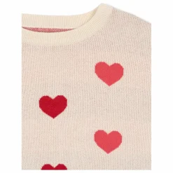 Outlet Pull Lapis Cœurs Coton Bio | Enfant Pulls, Gilets|Pulls, Gilets