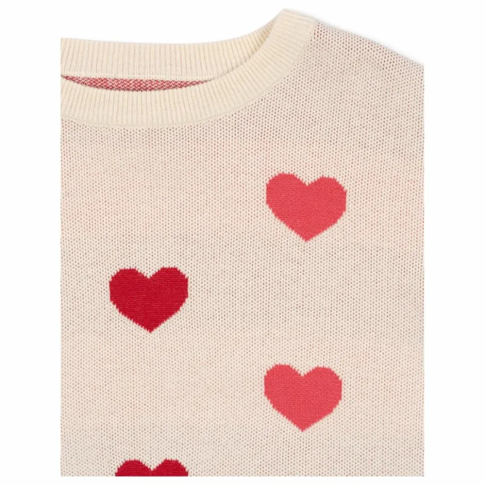Outlet Pull Lapis Cœurs Coton Bio | Enfant Pulls, Gilets|Pulls, Gilets