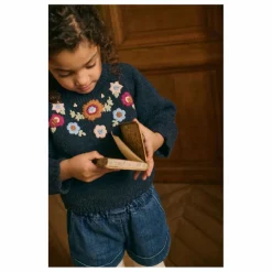 Hot Louise Misha Pull Lilianou Laine | Bleu marine