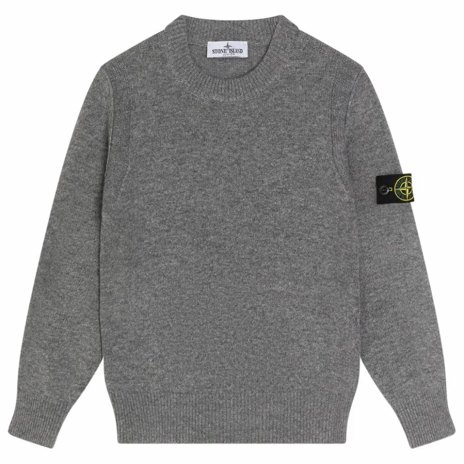 Enfant Stone Island Pulls, Gilets|Pulls, Gilets*Pull Logo Laine |