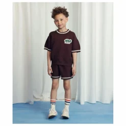 Pull Lézard Manches Courtes Coton Bio | Enfant Sweats|Sweats