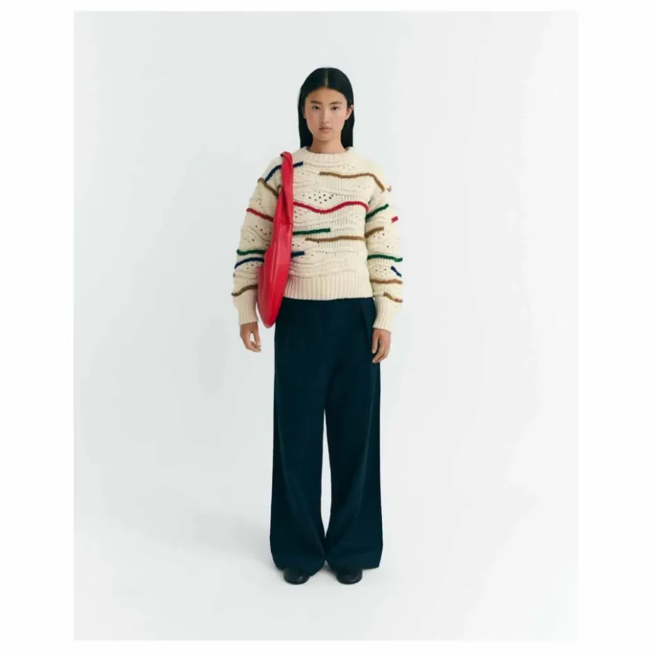 Femme Thinking Mu Pulls, Gilets*Pull Macrame Candela Laine |