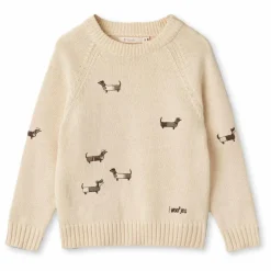 Outlet Pull Mahdi Chiens Coton Bio | Enfant Pulls, Gilets|Pulls, Gilets