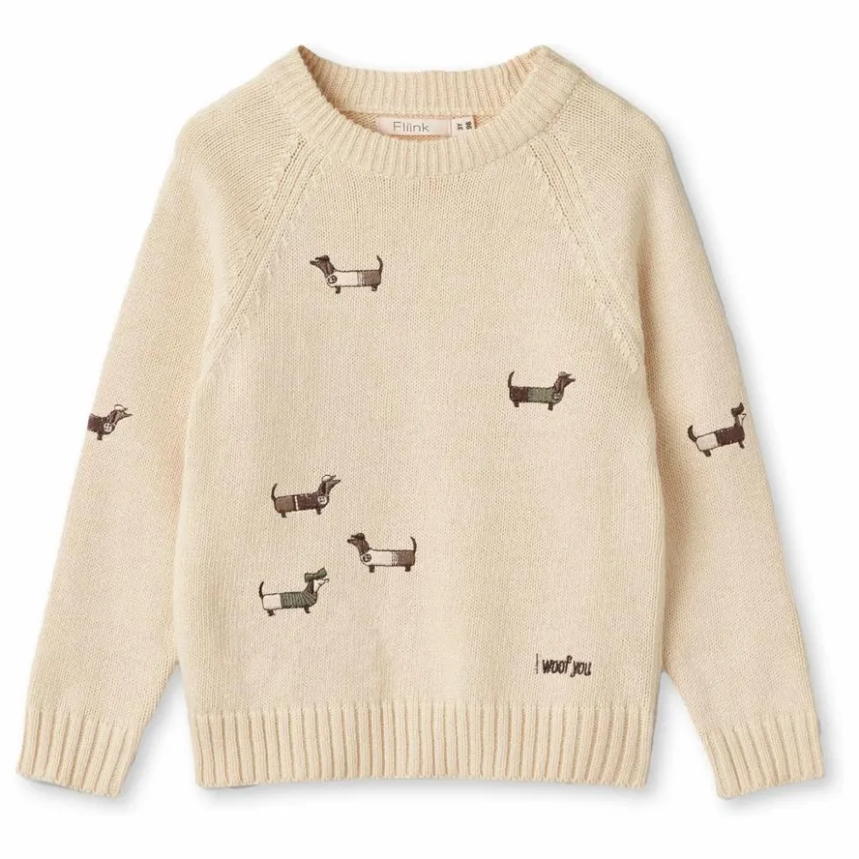 Outlet Pull Mahdi Chiens Coton Bio | Enfant Pulls, Gilets|Pulls, Gilets