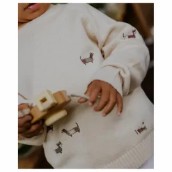 Outlet Pull Mahdi Chiens Coton Bio | Enfant Pulls, Gilets|Pulls, Gilets
