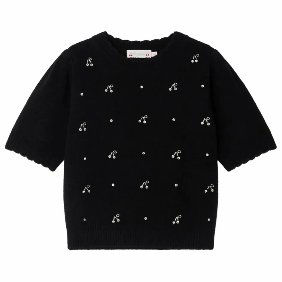 Outlet Pull Manches Courtes Justine Laine Cachemire | Enfant Pulls, Gilets