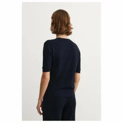FUB Pull Manches Courtes Pointelle Laine Mérinos - Collection Femme ||Femme Pulls, Gilets