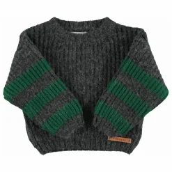 Enfant Piupiuchick Pulls, Gilets|Pulls, Gilets*Pull Manches Rayées Laine |