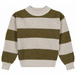 Hot Studio Bohème Pull Marcelo Rayé | Olive