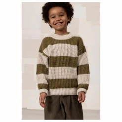 Hot Studio Bohème Pull Marcelo Rayé | Olive