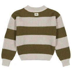 Hot Studio Bohème Pull Marcelo Rayé | Olive