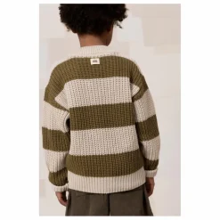 Hot Studio Bohème Pull Marcelo Rayé | Olive