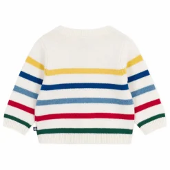 Discount Petit Bateau Pull Marinière | Ecru