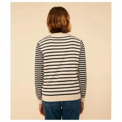 Petit Bateau Pull Marinière Muckily - Collection Femme ||Femme Pulls, Gilets