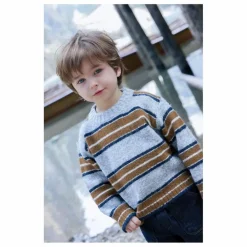 Online Bonton Pull Milton | Gris chiné