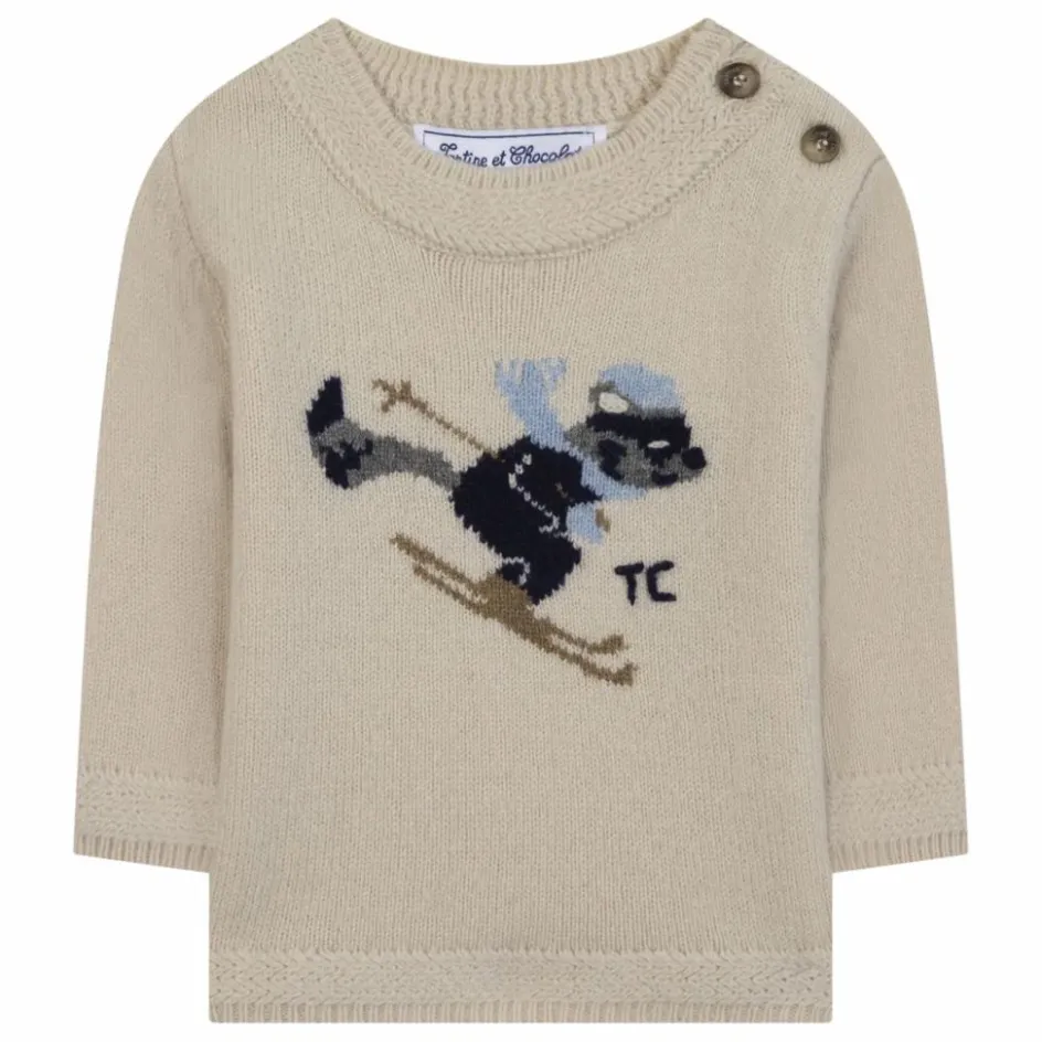 Tartine et Chocolat Pull Mouffette Laine ||Enfant Pulls, Gilets|Pulls, Gilets