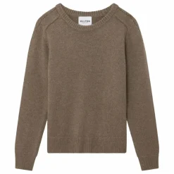 Clearance Kujten Pull Nanami Cachemire | Vert kaki chiné