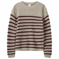 Outlet Sofie Schnoor Pull Pollysy Rayé | Beige