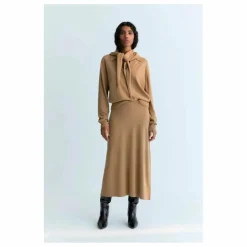 Femme the new society Pulls, Gilets*Pull Polo Agatha Laine Extra Fine Recyclée |
