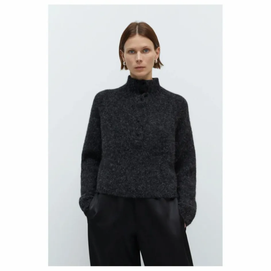 Clearance Cordera Pull Polo Baby Alpaga | Gris anthracite