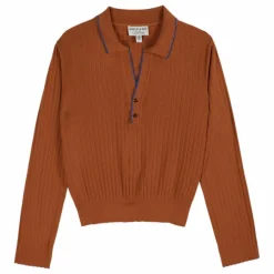 Clearance Emile et Ida Pull Polo Cyrano | Camel