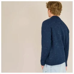 Online Origin Knitwear Pull Raglan Chunky Laine | Bleu foncé
