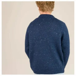 Online Origin Knitwear Pull Raglan Chunky Laine | Bleu foncé