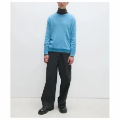 Outlet American Vintage Pull Raxow Laine | Bleu chiné