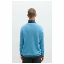 Outlet American Vintage Pull Raxow Laine | Bleu chiné