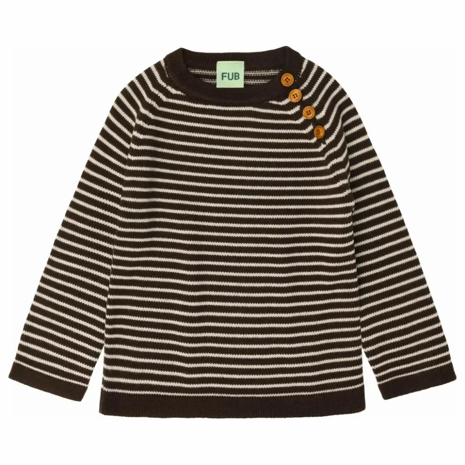 FUB Pull Rayé Laine de Mérinos ||Enfant Pulls, Gilets|Pulls, Gilets
