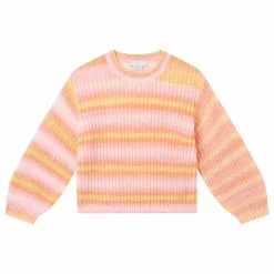 Stella McCartney Kids Pull Rayures | Abricot