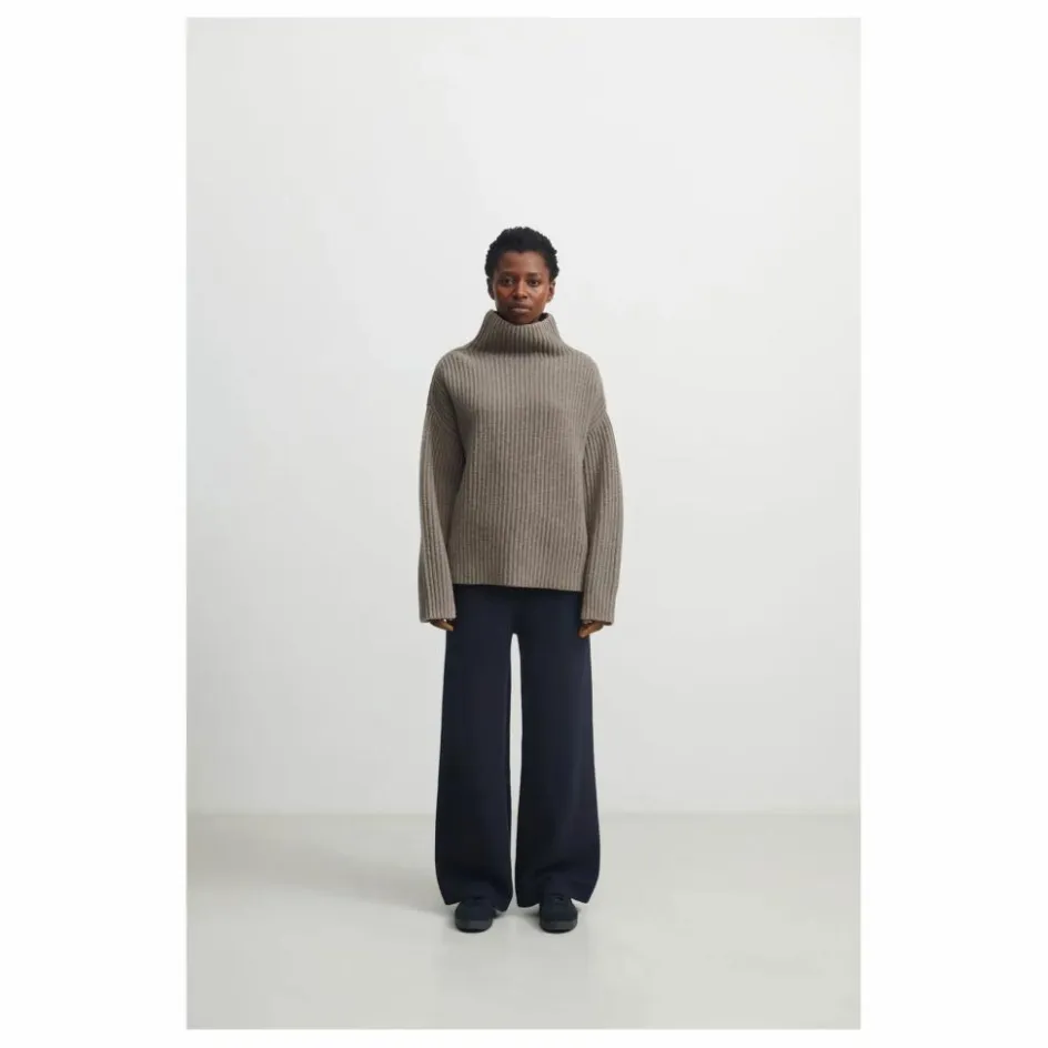 New Pull Rib Laine d'Agneau - Collection Femme | Femme Pulls, Gilets