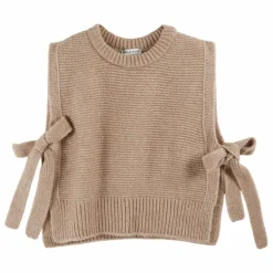Emile et Ida Pull Sans Manches Columbia Laine Mérinos Extra Fine ||Femme Pulls, Gilets